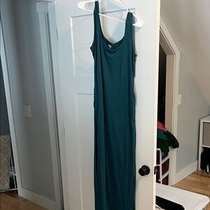 Old Navy Teal Maxi Dress